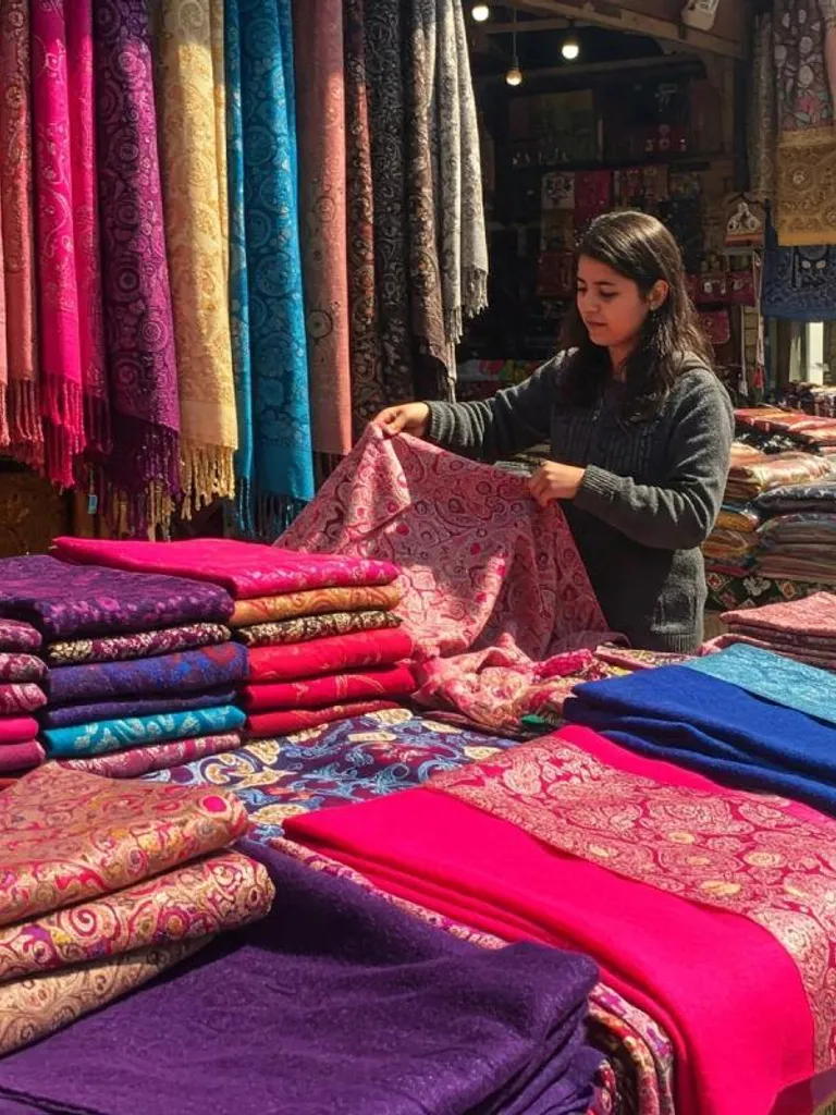 Shopping for Kashmiri Handicrafts