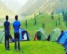 Camping in Summer Meadows