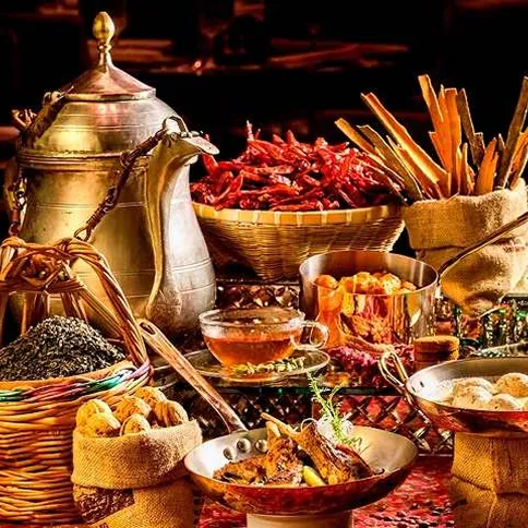 Stroll through old city markets and try authentic Kashmiri cuisine
